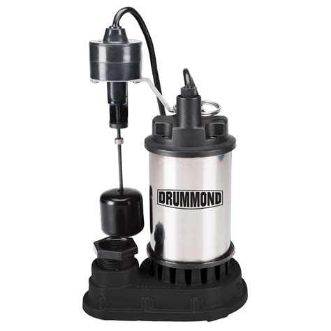 Kit contains: 16. . Drummond 1 2 hp submersible sump pump